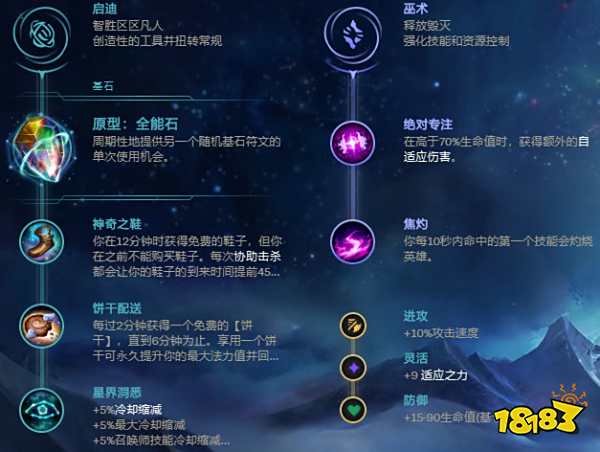 LOL新符文全能石适合哪些英雄？S10全能石符文用法