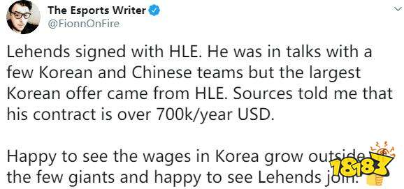 前GRF辅助Lehends去哪里了？Lehends加入HLE原因