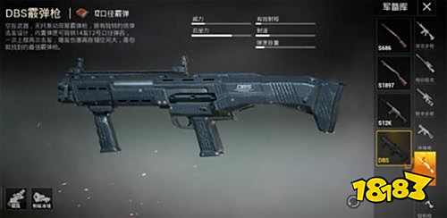 和平精英DBS霰弹枪怎么样 DBS霰弹枪伤害数据介绍
