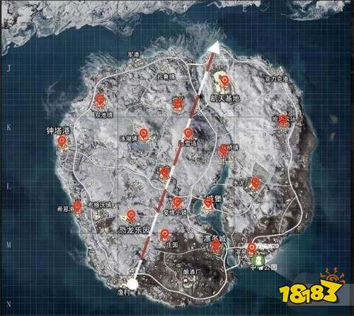 和平精英极寒物资箱在哪刷新 极寒物资箱位置分布图