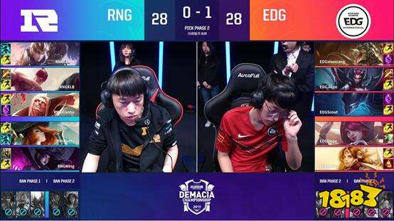 2019德杯总决赛：春之虎帝苏醒 RNG中野发力勇夺德杯冠军