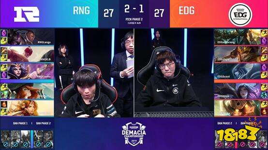 2019德杯总决赛：春之虎帝苏醒 RNG中野发力勇夺德杯冠军
