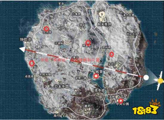 2019和平精英雪地圣诞树在哪里 雪地地图圣诞树刷新点