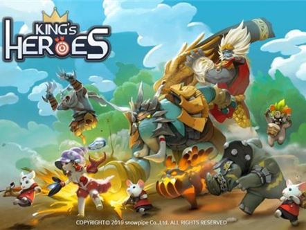  战略手游《King's Heroes》使用各英雄尽情厮杀 