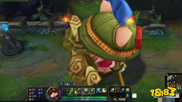 LOL英雄模型放大100倍 放大10倍的提莫变霸气