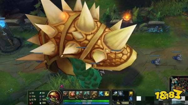 LOL英雄模型放大100倍 放大10倍的提莫变霸气