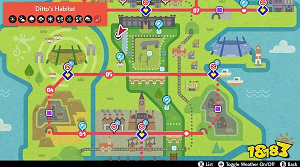 宝可梦剑盾百变怪哪里抓 百变怪捕捉位置一览