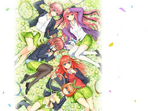  《白猫 tennis》x《五等分的新娘》联动2月14日开始 