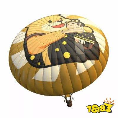 和平精英浪漫波比头盔背包挂件降落伞皮肤展示