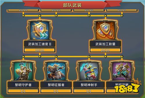 《王国纪元》兵种玩法全面升级，如何解锁第五阶兵种