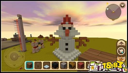 迷你世界怎么做雪巨人