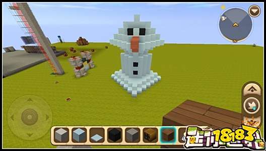 迷你世界怎么做雪巨人