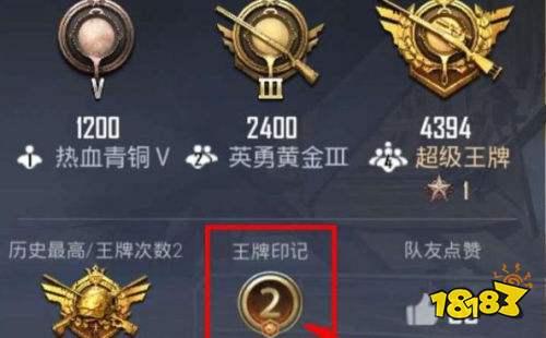 和平精英王牌印记有什么用 王牌之路与王牌印记作用解析