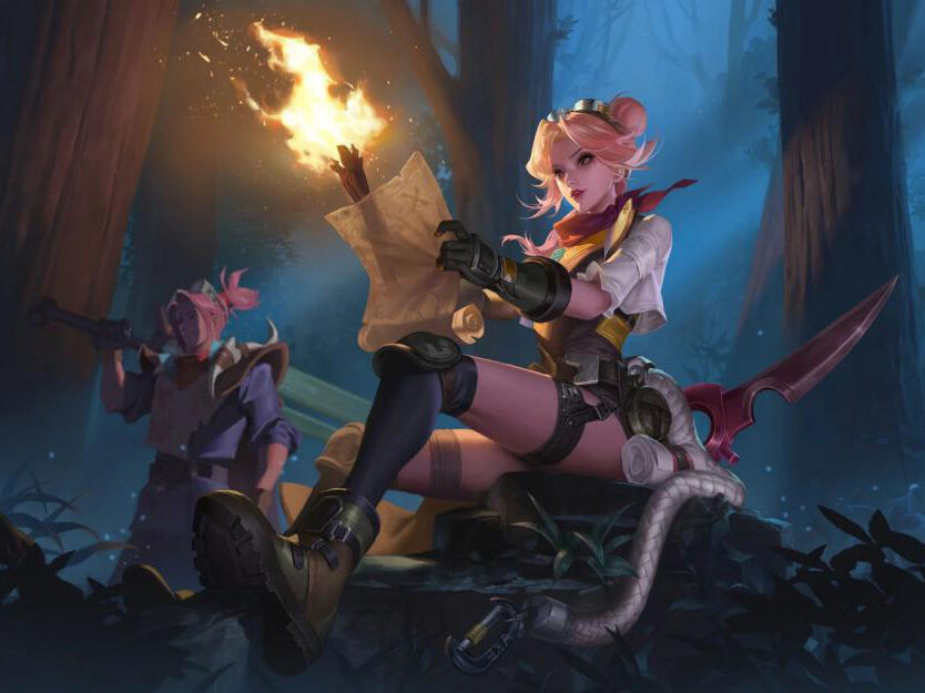 荣耀战令限定皮肤：峡谷寻宝