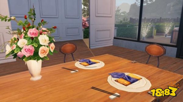 明日之后爆料：樱花“开”进卧室，真美!