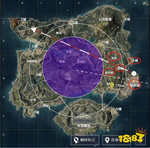 和平精英圈中圈跳点推荐 圈中圈高资源跳点推荐