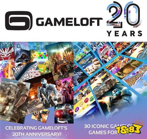 Gameloft庆祝成立20周年30款经典手游开放免费玩