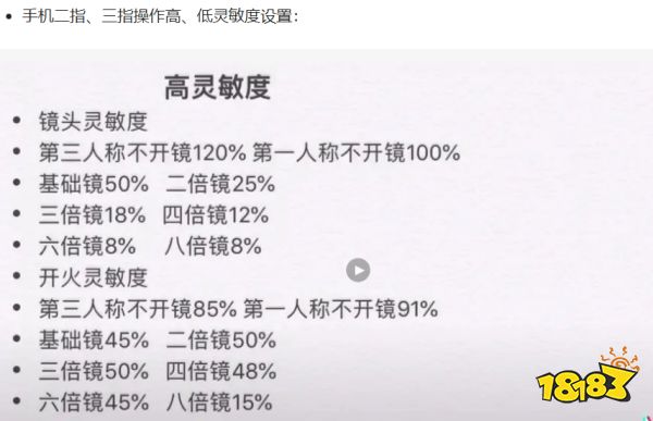 2020最新超级王牌灵敏度曝光 和平精英最稳灵敏度设置一览