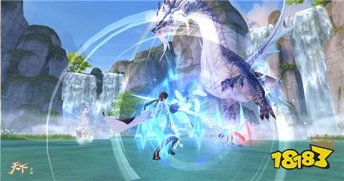 革新画风还原《山海经》!《天下》手游全新资料片“异兽山海”今日重磅上线!