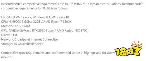被《绝地求生》官方推荐，144 FPS引领游戏竞技未来