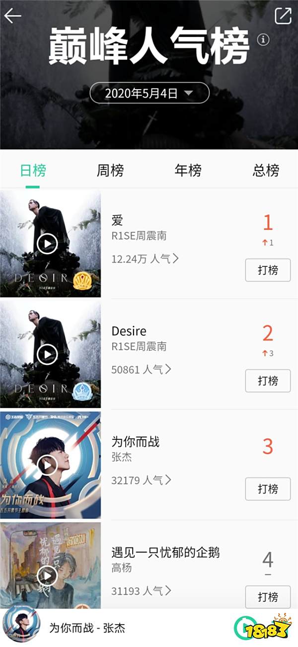 为守护你而战，张杰新歌《为你而战》唱响五五开黑节