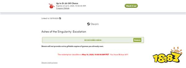 Steam喜加一：《奇点灰烬：扩展版》免费领取图文教程
