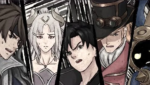 KPL赛场经典画面漫画手书 演绎五虎上将交响乐