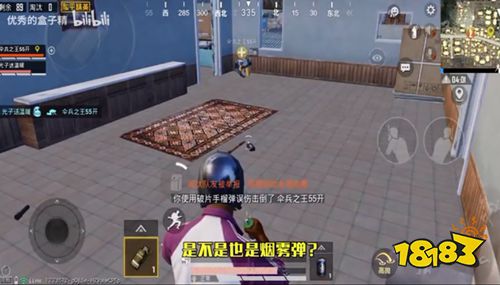 和平精英扔烟雾弹爆炸BUG