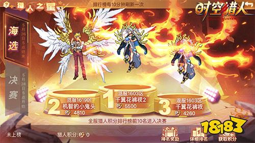 《时空猎人》一年一度人气玩家票选，“猎人之星”有新玩法
