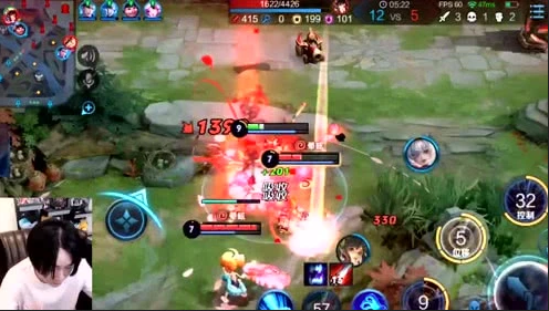 大仙一打二居然还反杀一个 最后还能丝血逃生！