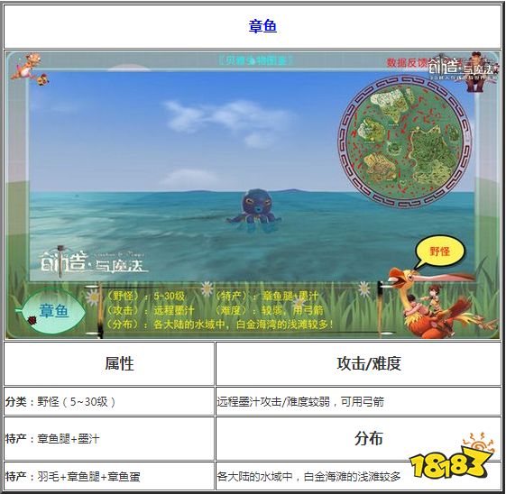 创造与魔法红环章鱼怎么捕捉