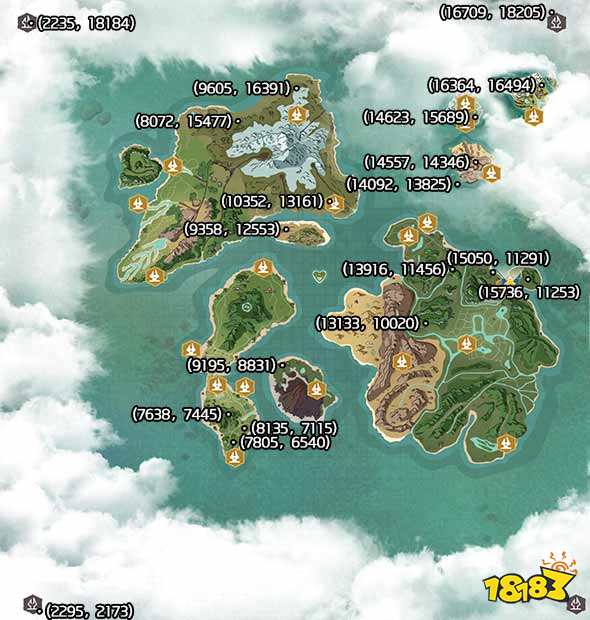 创造与魔法云斑鹦鸟位置必刷点