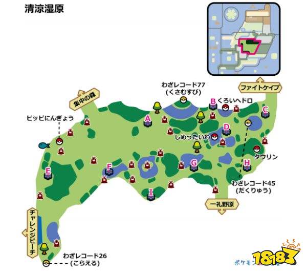 宝可梦剑盾清涼湿原巢穴有哪些宝可梦 清涼湿原巢穴宝可梦一览
