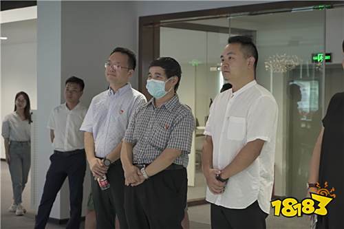 市委“两新”工委莅临畅玩集团党群服务中心调研基层党建工作