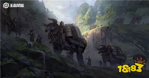 蓝方惊现自走机甲 为你揭秘木流牛马的精妙机关