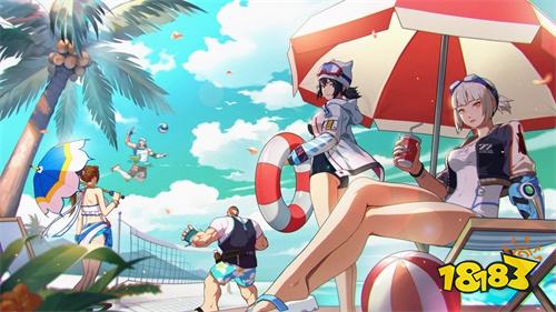 包括全新"打水战装备"风格的"叶羽-死库水",以及休闲泳装风格的"银