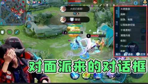 梦泪带队友入侵敌方野区 划错画面点开对话框