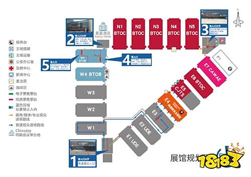 2020ChinaJoy各展馆展位图正式公布!