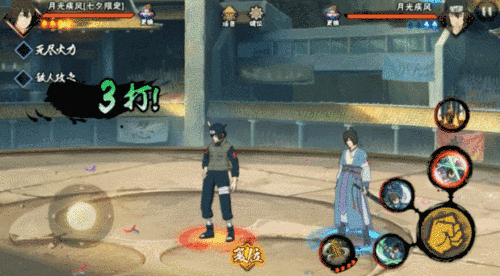 月光下的甜蜜同框 《火影忍者》手游月光疾风与卯月夕颜七夕限定即将登场!