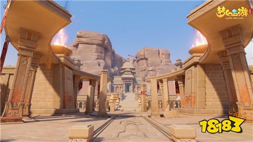 《梦幻西游三维版》 狮驼古国百人热血战场即将上线,期待你的加入