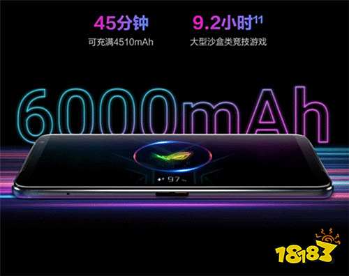 搭载骁龙865Plus处理器 ROG游戏手机3开黑无敌