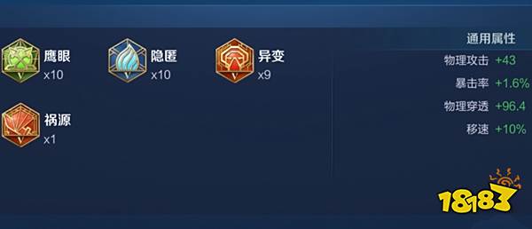 2020李元芳出装推荐