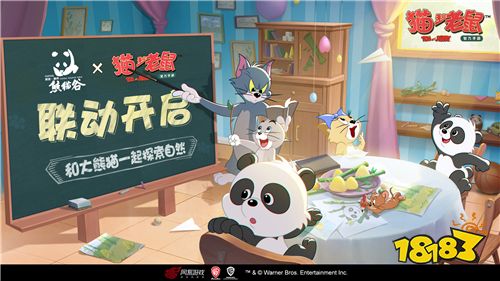 憨萌国宝入驻《猫和老鼠》手游大熊猫联动视频发布