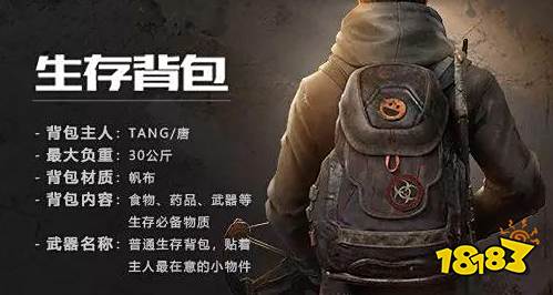 黎明觉醒笑脸生存背包怎么样_笑脸生存背包作用一览