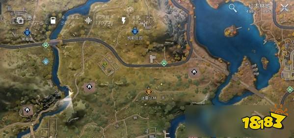 黎明觉醒桥下水边在哪里 藏宝图桥下水边位置