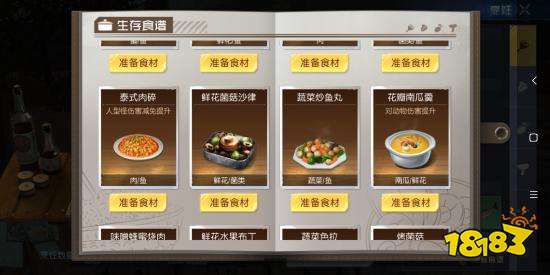 目前服务器能做的食谱【持续更新中】