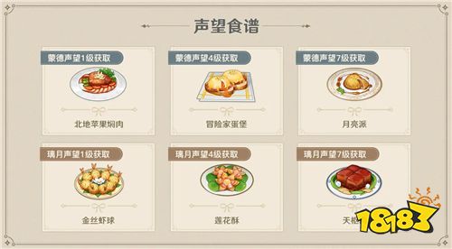 原神天枢肉食谱获取方法 天枢肉食谱怎么获得