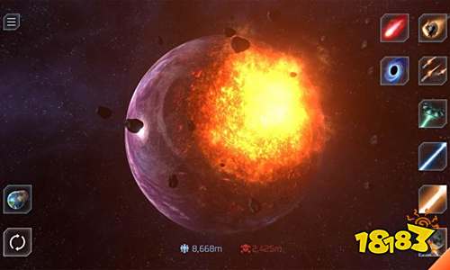 星球爆炸模拟器
