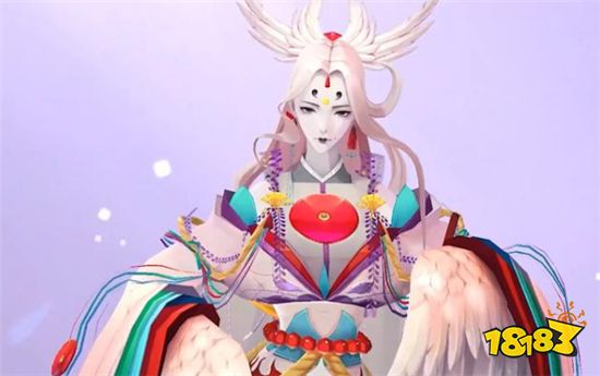 阴阳师姑获鸟典藏皮建模赏析看得出来建模师尽力了