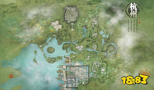 天涯明月刀手游杭州城在哪里